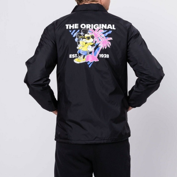 vans mickey mouse windbreaker
